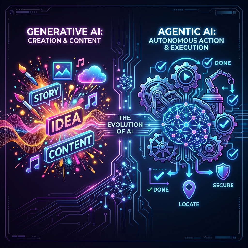 Generative AI & Agentic AI: The Next Wave of Intelligent Automation