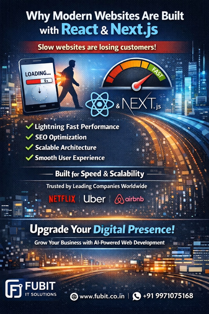 Why Modern Websites Built with React and Nextjs